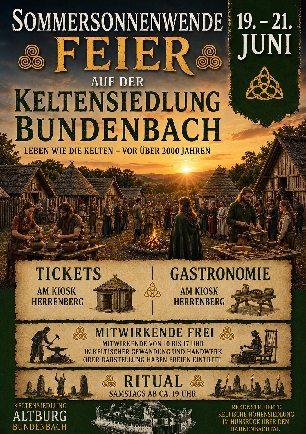 Sommersonnenwend Feier