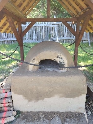 Arbeiten am Backofen 